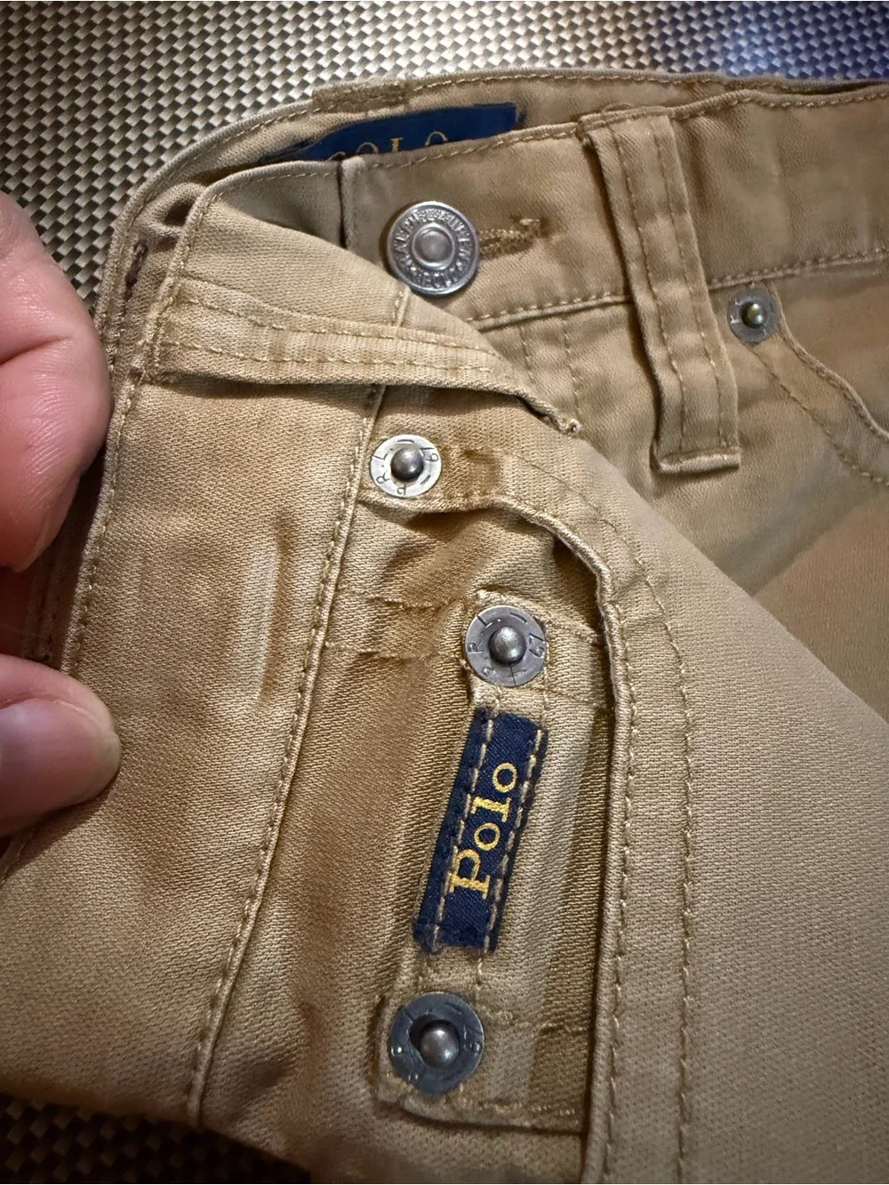 Polo by Ralph Lauren kids Khaki Cotton Pants